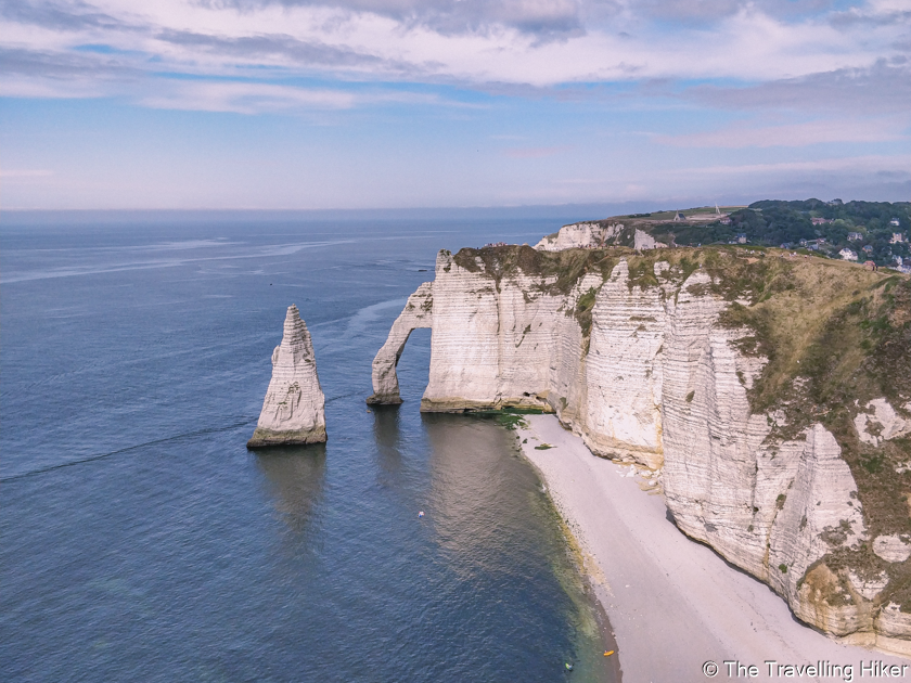 Hiking the Chalk Cliffs of Etretat