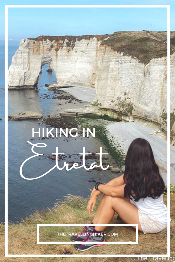 hiking in etretat