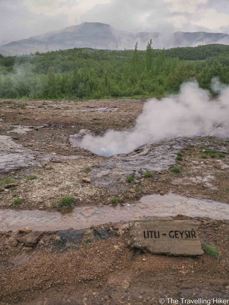 One Day in The Golden Circle - Litli Geysir