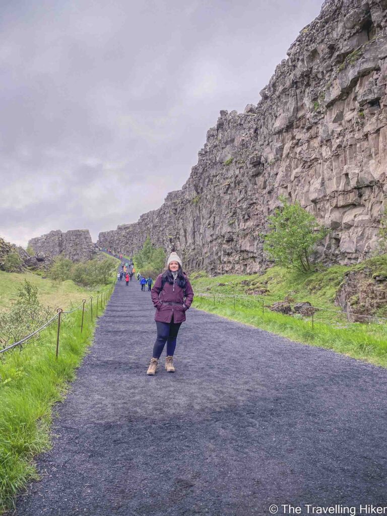 Hiking in Thingvellir National Park