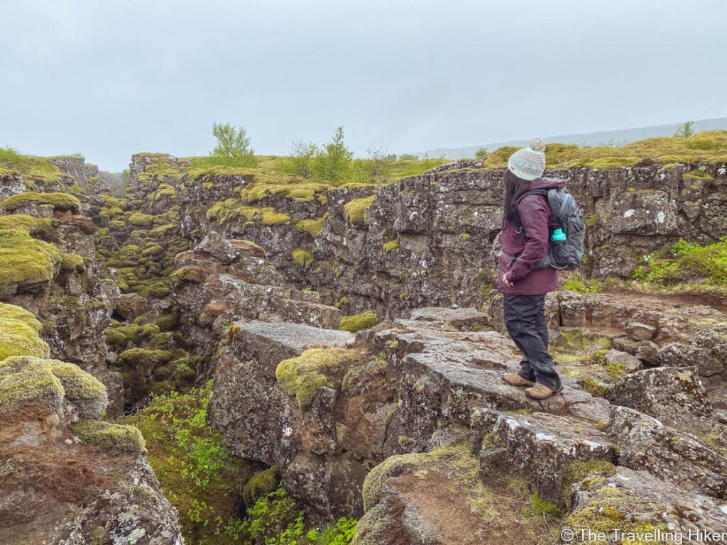 Hiking in Thingvellir National Park