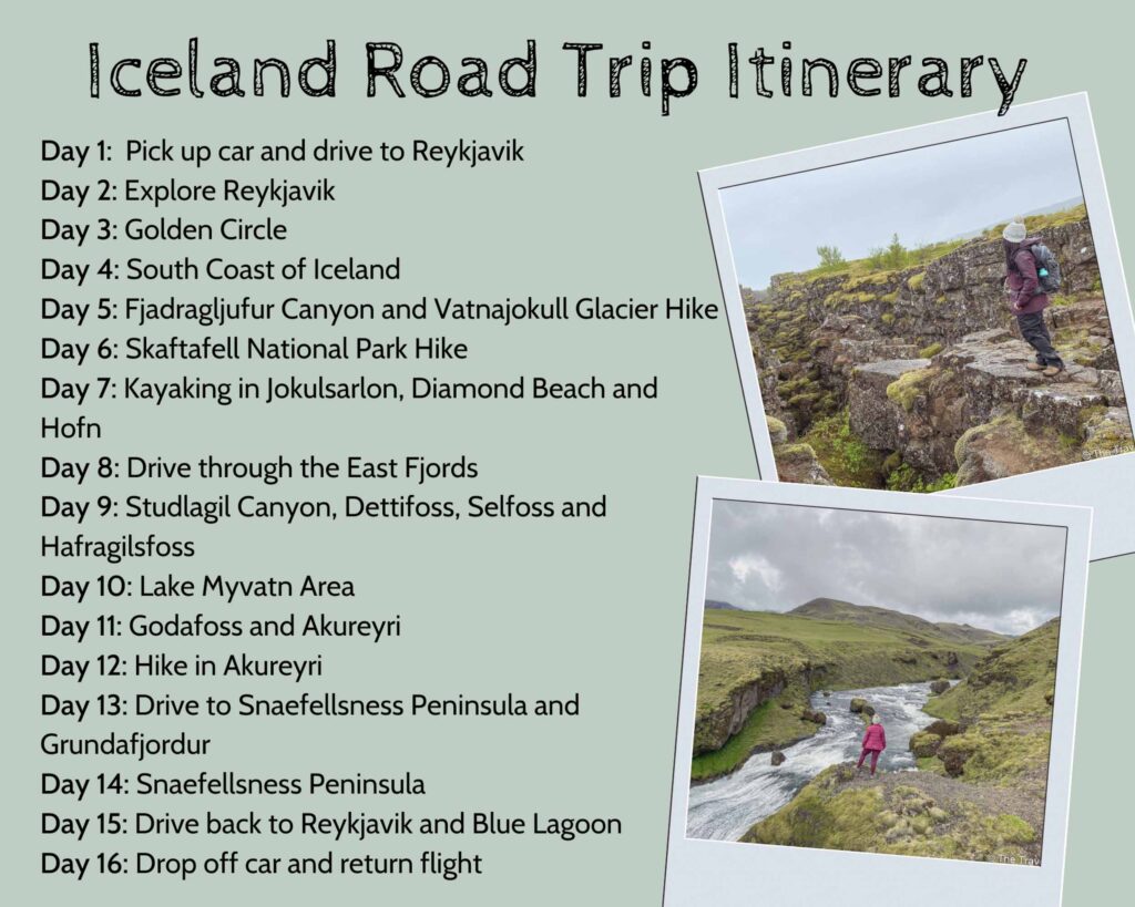 Iceland Road Trip Itinerary