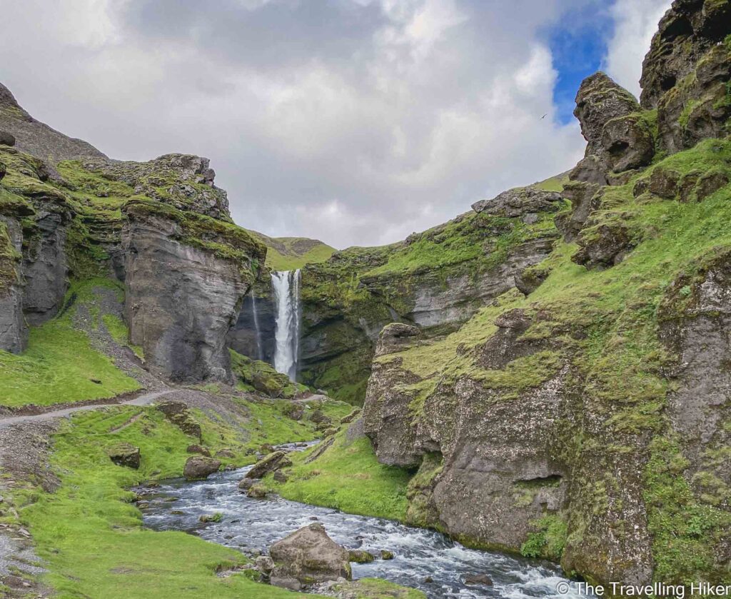 Kvernufoss Waterfall - The Waterfall Next To Skogafoss