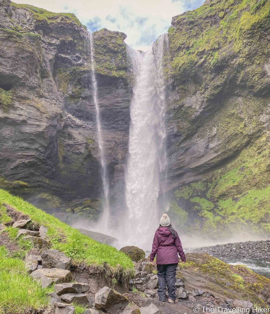 Kvernufoss - The less visited waterfall next to Skogafoss