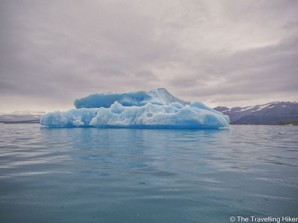 Kayaking in Jokulsarlon