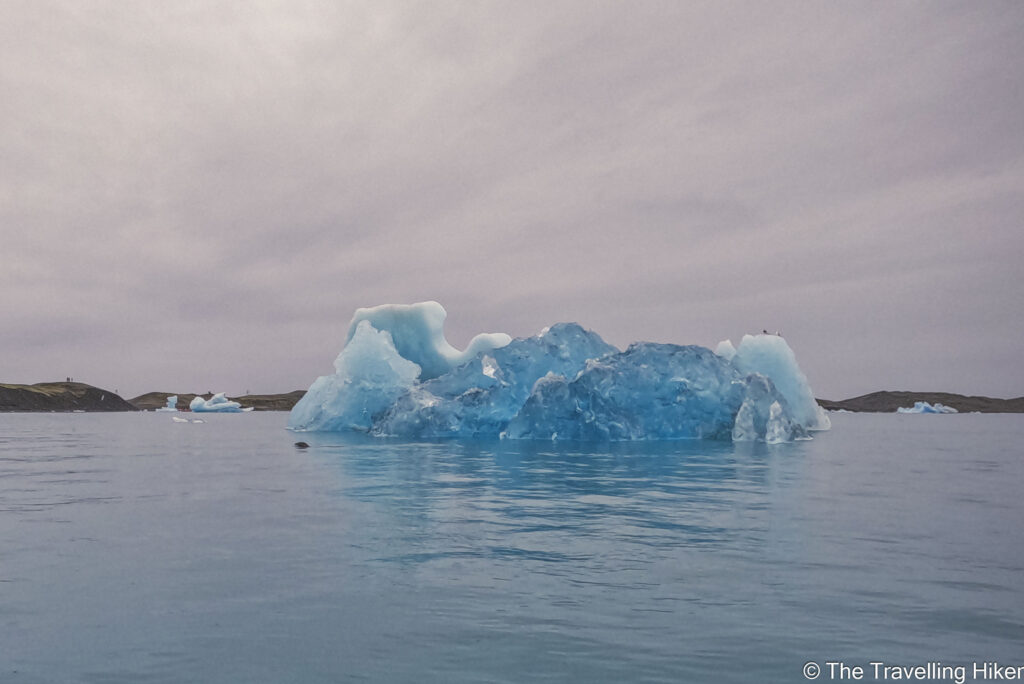 Kayaking in Jokulsarlon