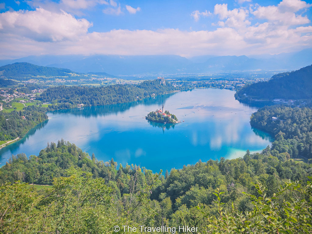Amazing things to do in Lake Bled: View from Mala Osojnica