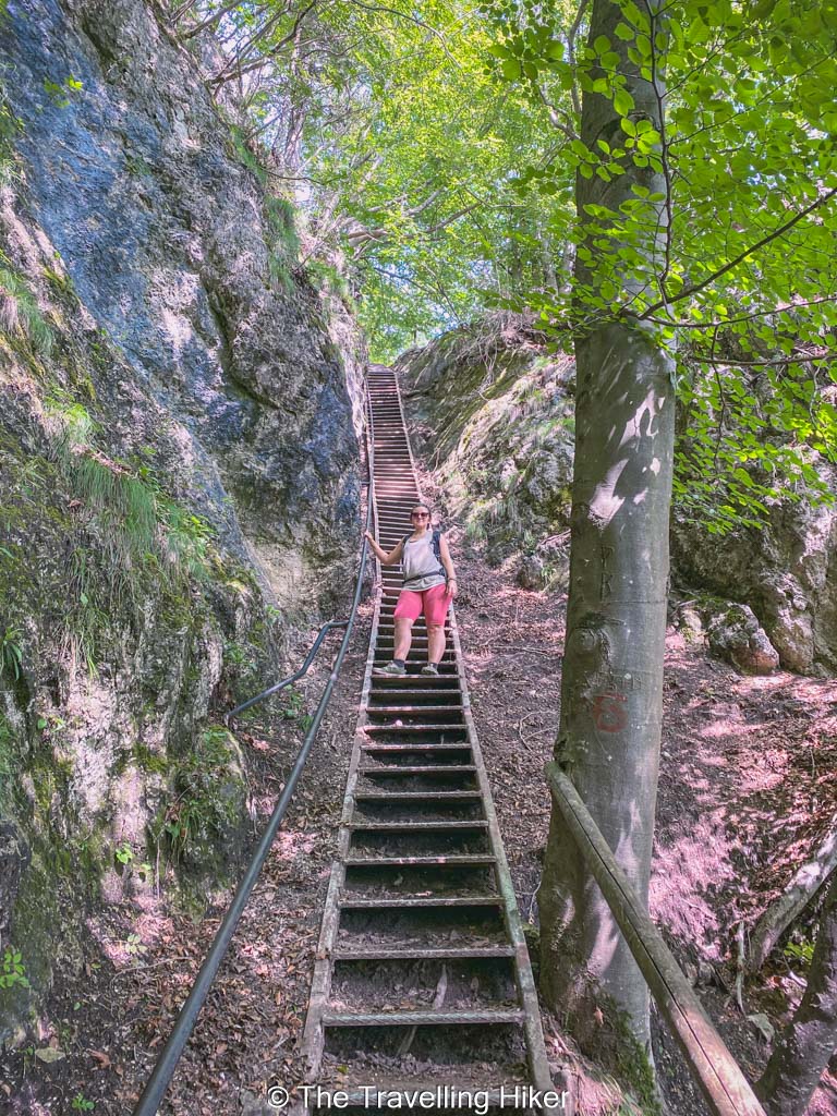 Hiking in Lake Bled