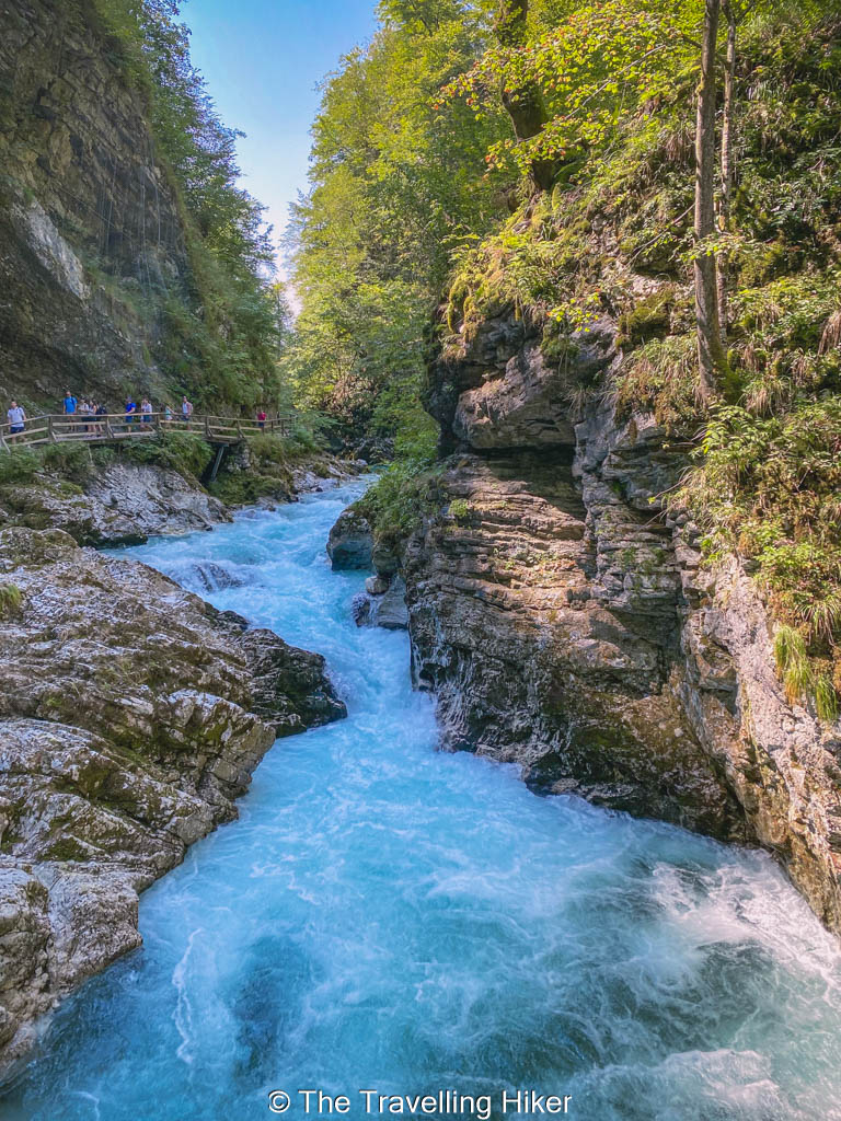Hiking Vintgar Gorge