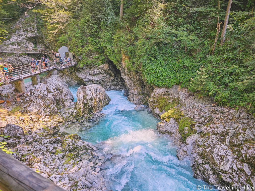 Hiking Vintgar Gorge