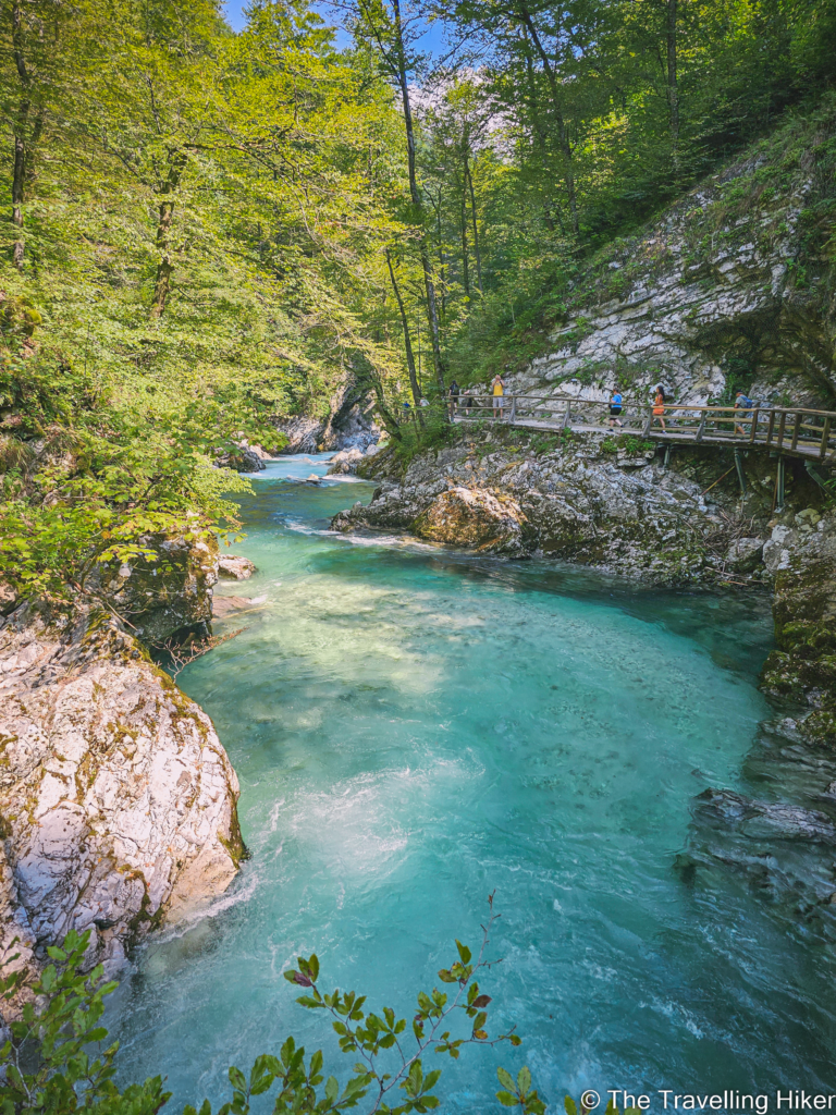 Hiking Vintgar Gorge