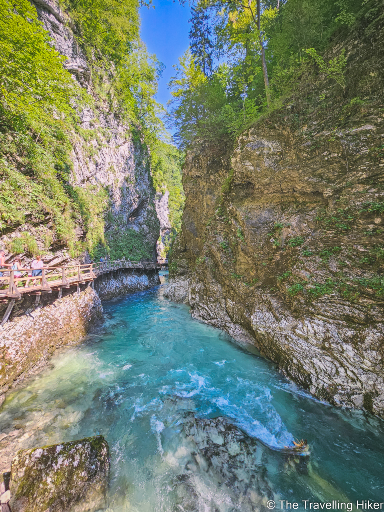 Hiking Vintgar Gorge