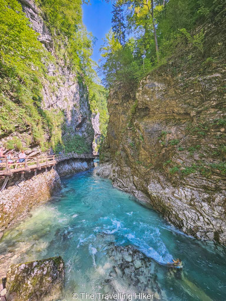 Hiking Vintgar Gorge