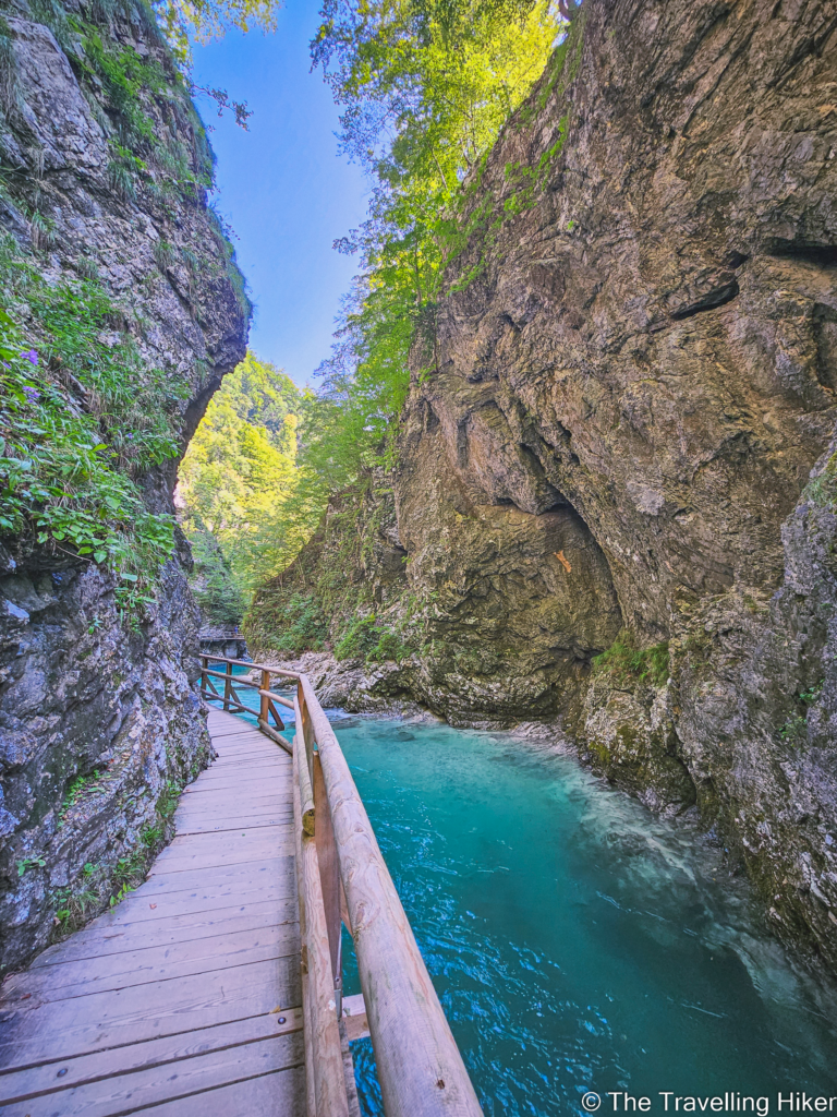 Hiking Vintgar Gorge