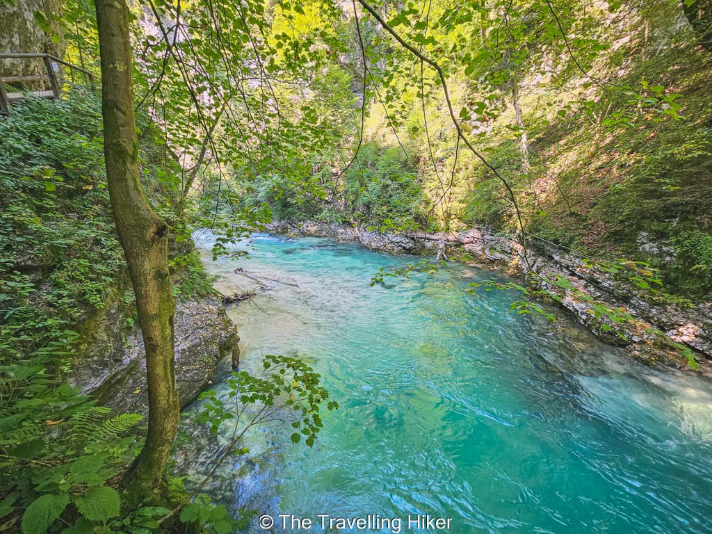 Hiking Vintgar Gorge