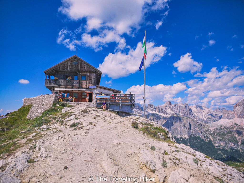 Dolomites Road Trip Itinerary: Rifugio Nuvola