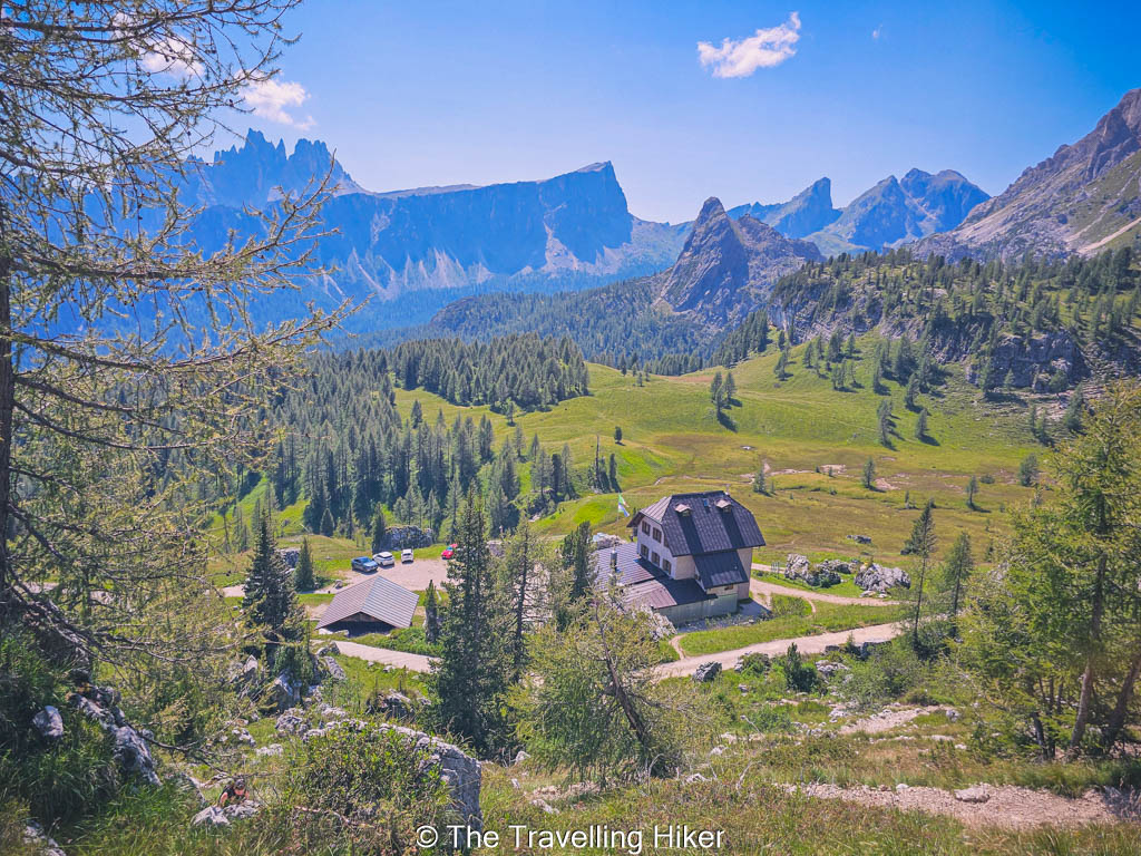 Cinque Torri hike: Rifugio 5 Torri
