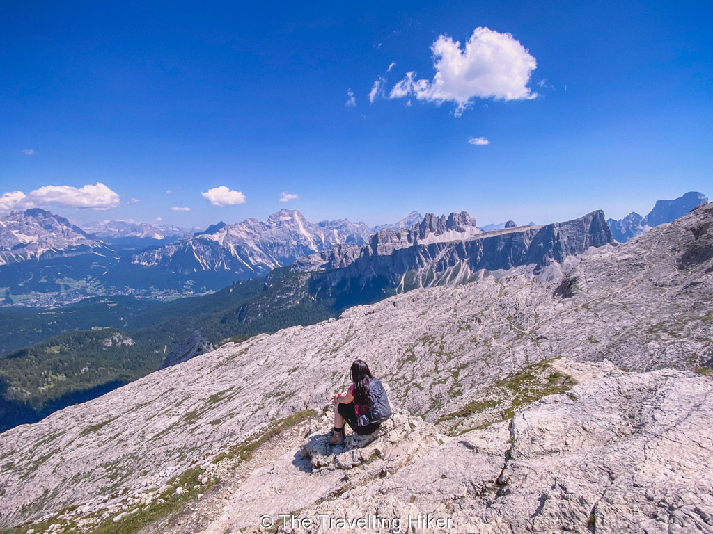 Rifugio Nuvolau: Views from the rifugio