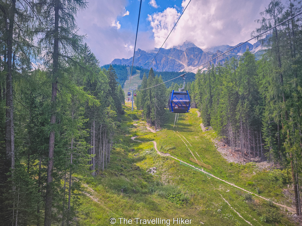 Cima Tofana: Cortina to Col Druscie