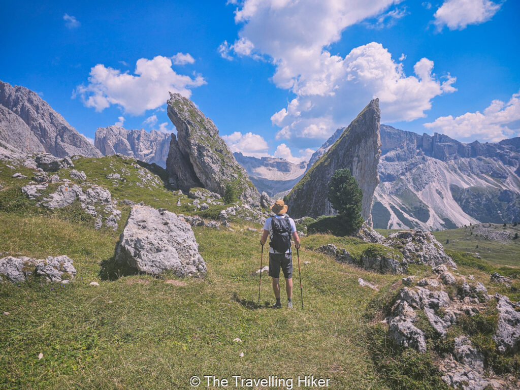 Seceda Hike from Col Raiser: Pieralonga